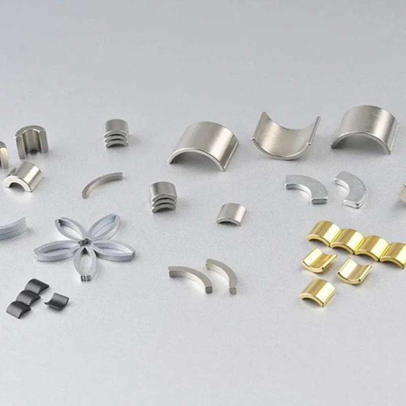 钕铁硼稀土永磁材料切割机钕铁硼样品展示